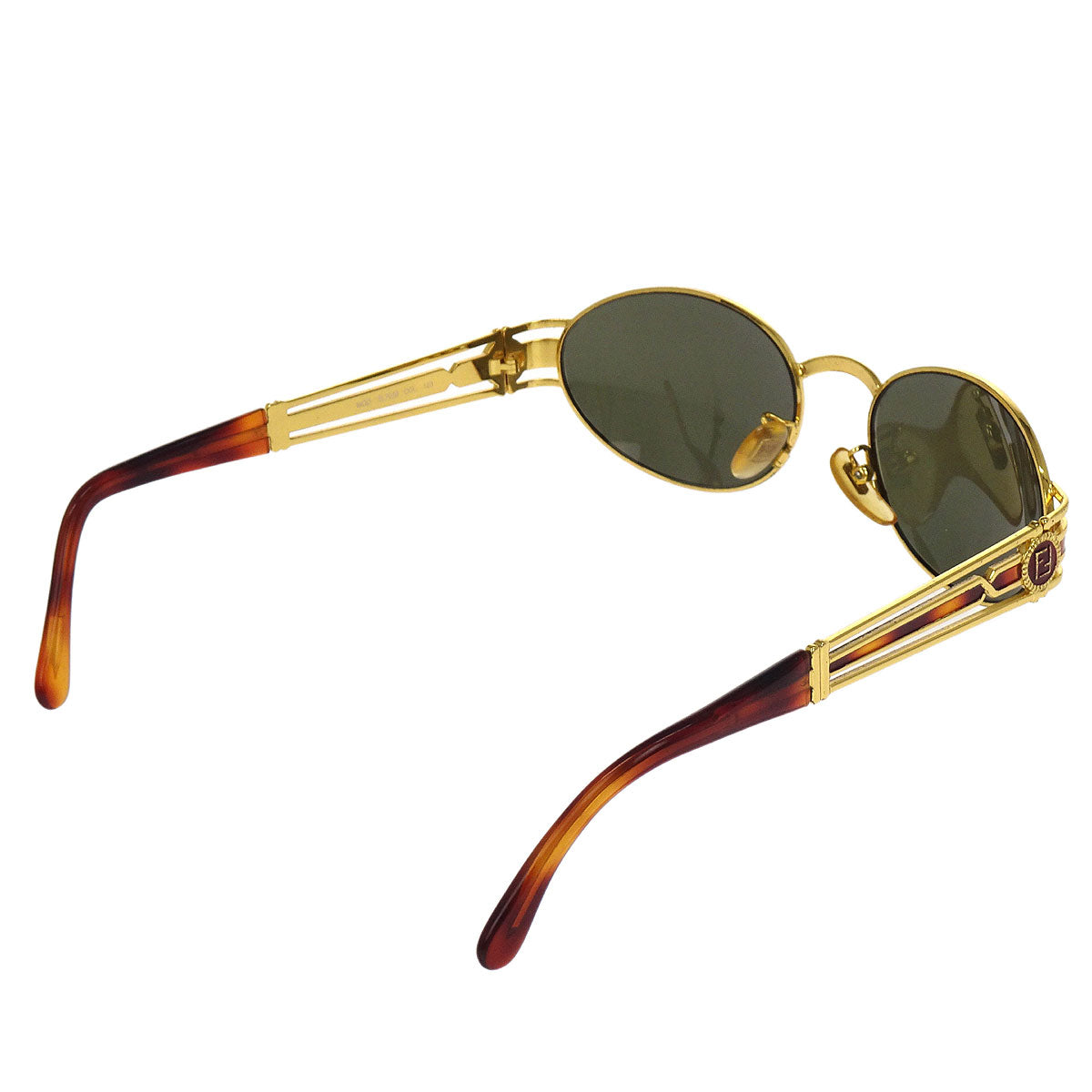 Fendi Sunglasses Eyewear Black Brown Small Good