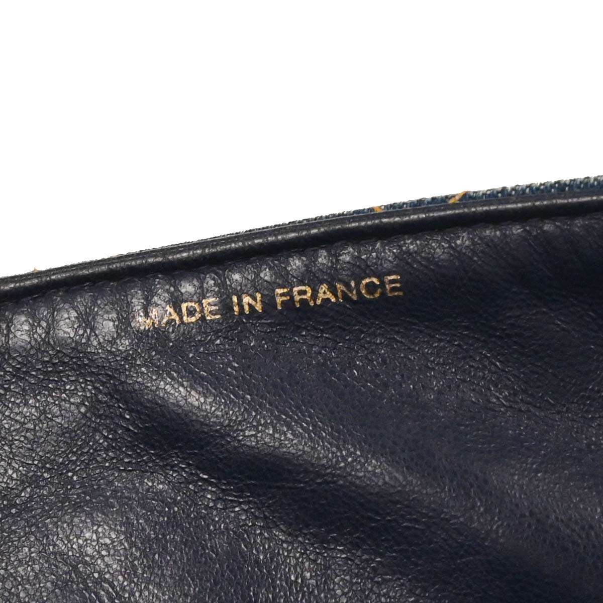 Chanel Blue Denim Kelly Handbag