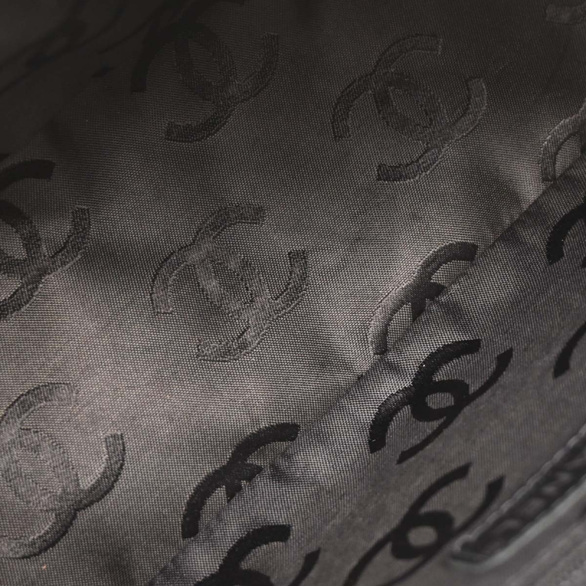 Chanel Beige Calfskin Cambon Ligne Bowling Bag