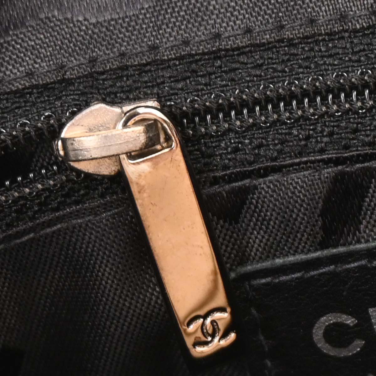 Chanel Beige Calfskin Cambon Ligne Bowling Bag