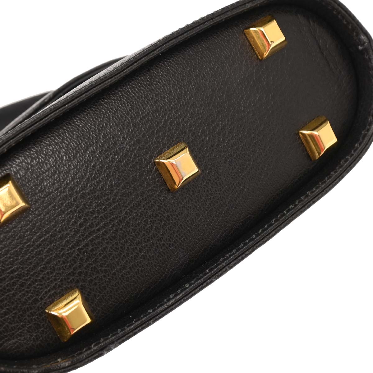 Salvatore Ferragamo Black 2way Shoulder Handbag