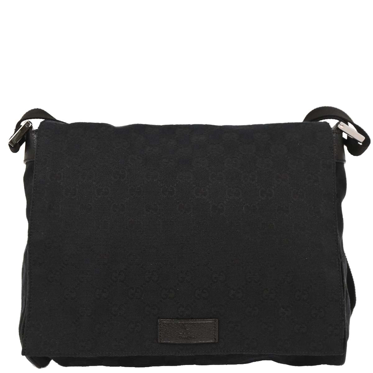 Gucci Black GG Shoulder Bag