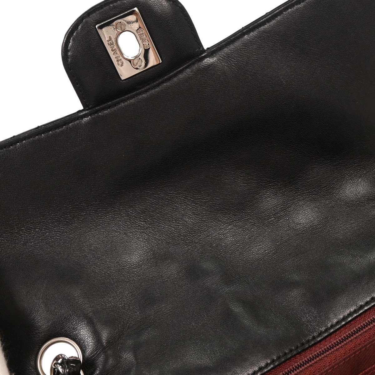 Chanel Black Patent Leather Shoulder Bag
