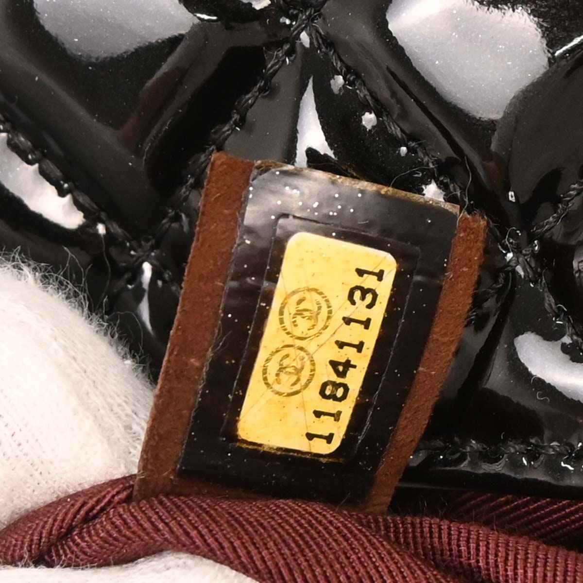 Chanel Black Patent Leather Shoulder Bag