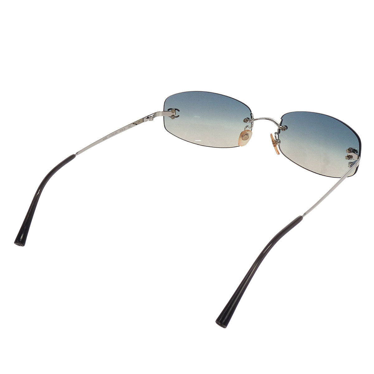 Chanel Sunglasses Eyewear Blue Small Good