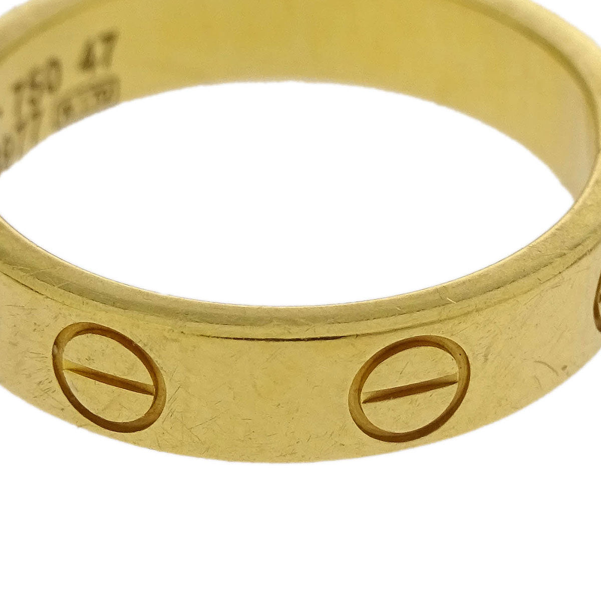 Cartier Mini Love Ring 750 #47