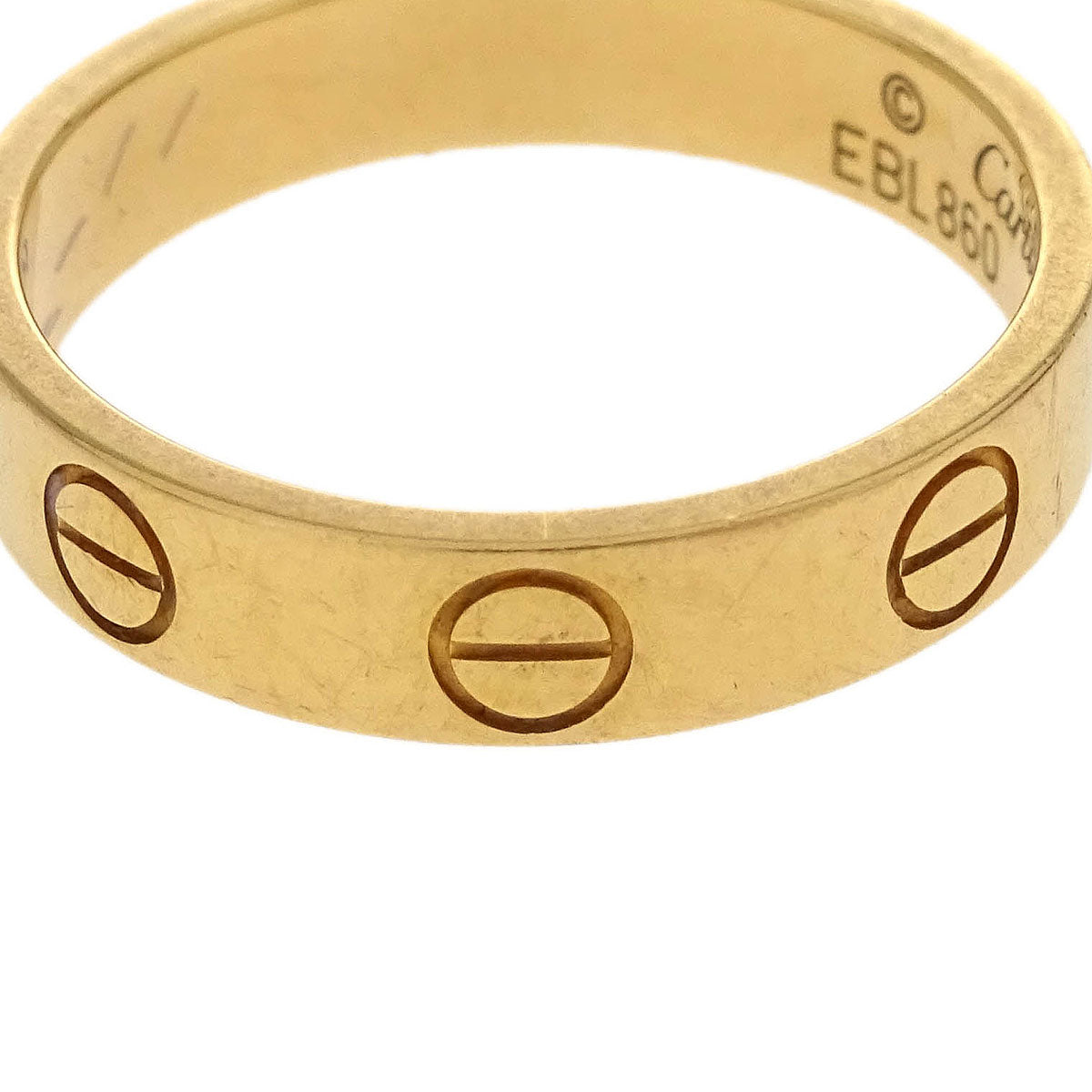 Cartier Mini Love Ring Au750 #48