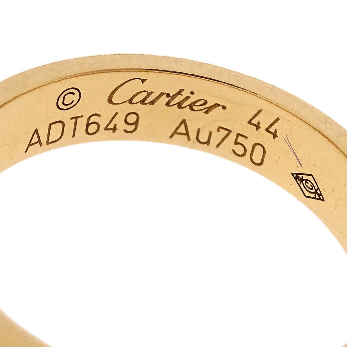 Cartier Mini Love Ring Au750 #44