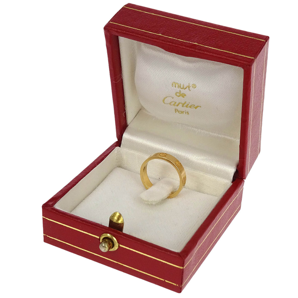 Cartier Mini Love Ring Au750 #44