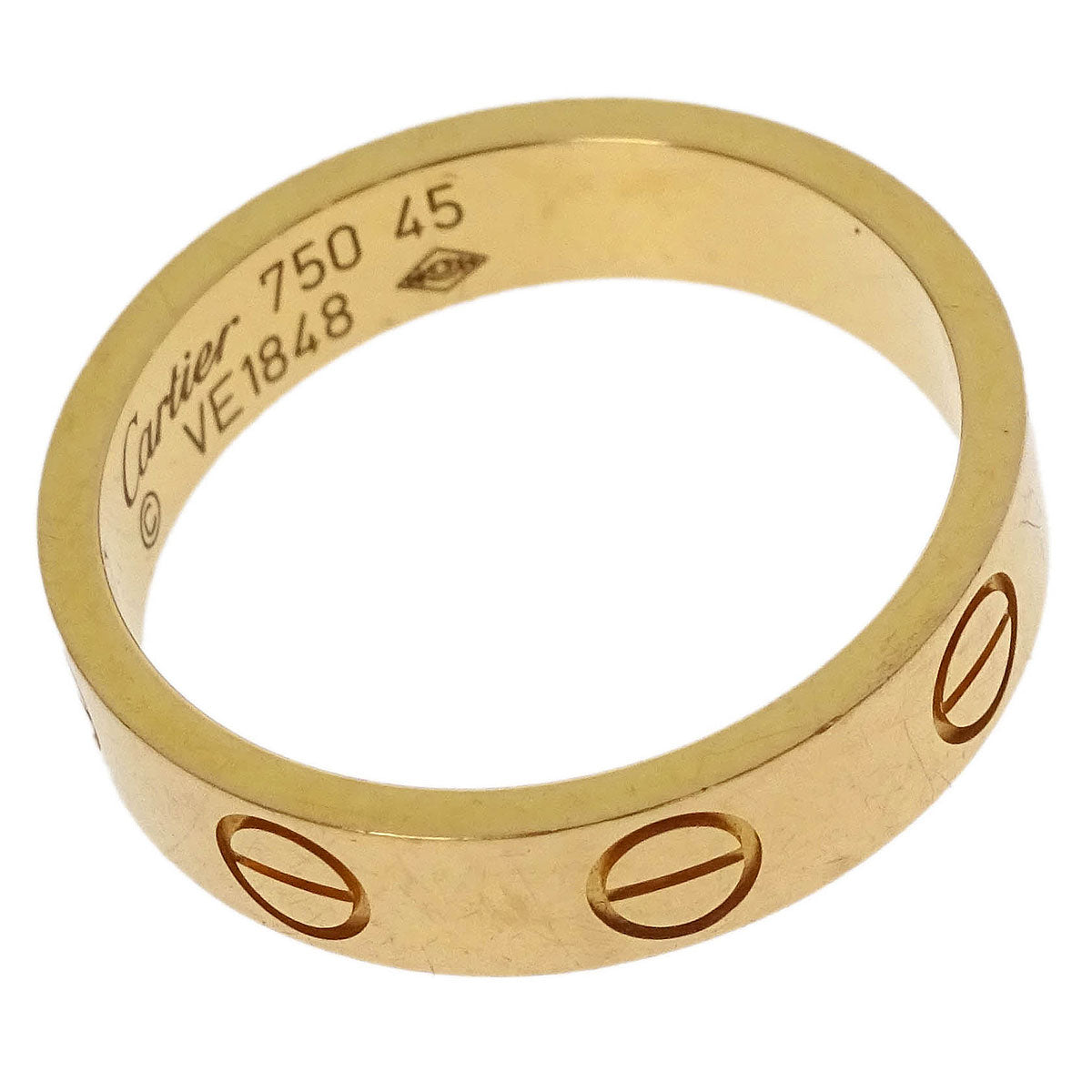 Cartier Mini Love Ring 750 #45 VE1848