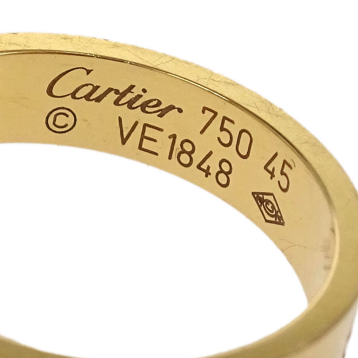 Cartier Mini Love Ring 750 #45 VE1848