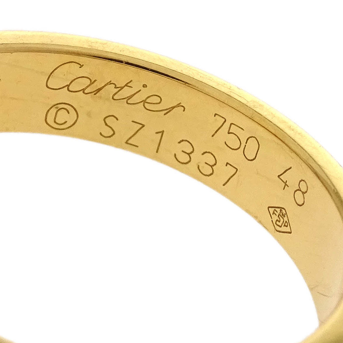 Cartier Mini Love Ring 750 #48