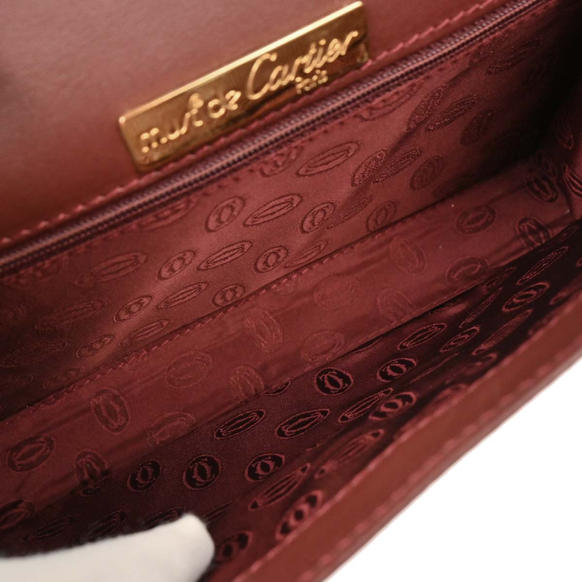 Cartier Bordeaux Shoulder Bag
