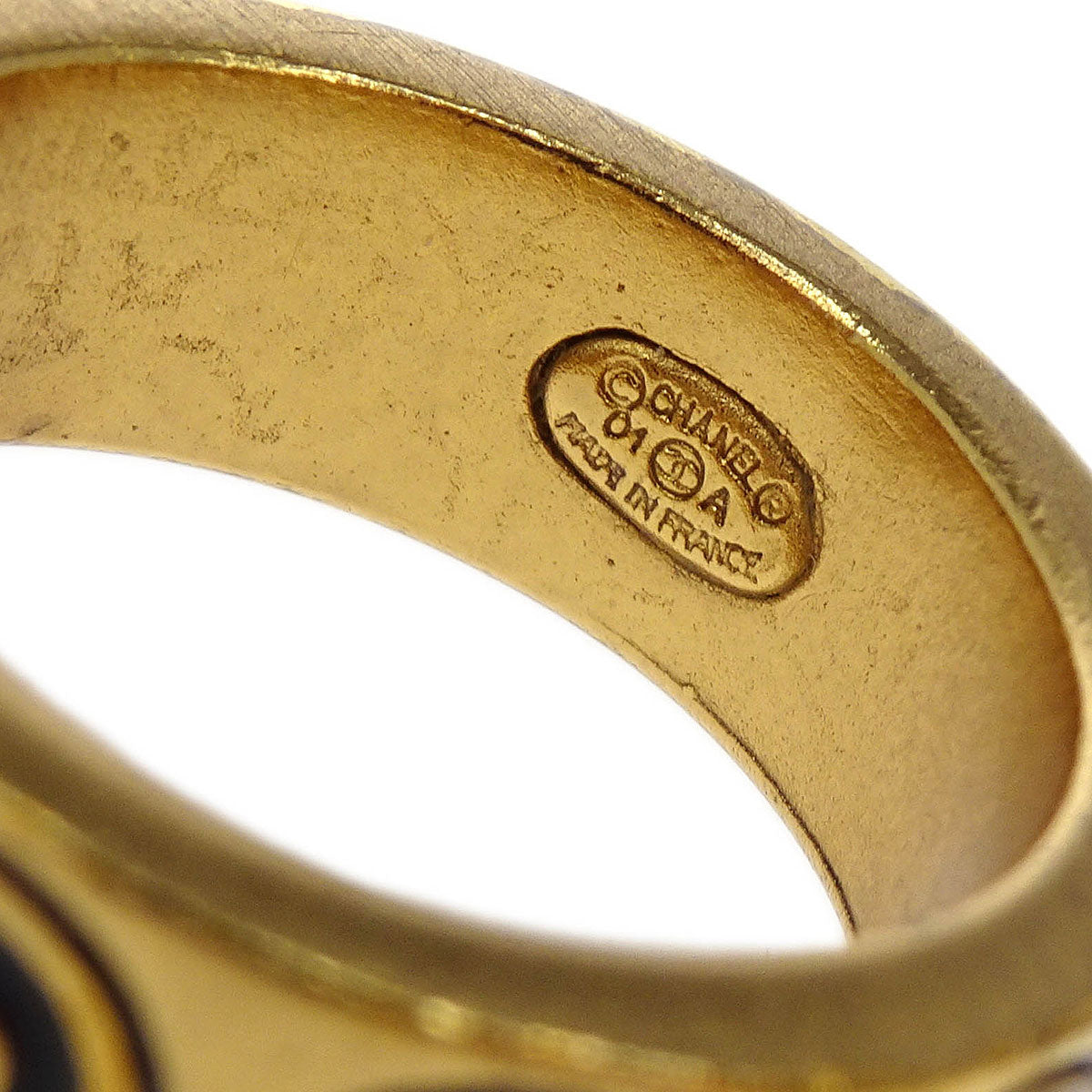 Chanel Ring Gold #53 01A