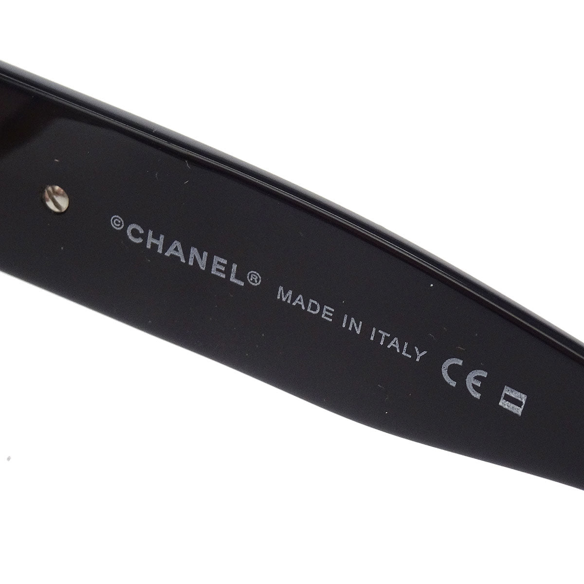 Chanel Sunglasses Eyewear Brown Black Small Good