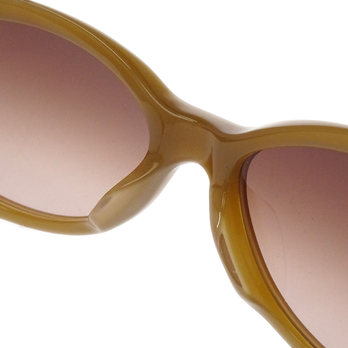 Chanel Sunglasses Eyewear Brown Black Small Good