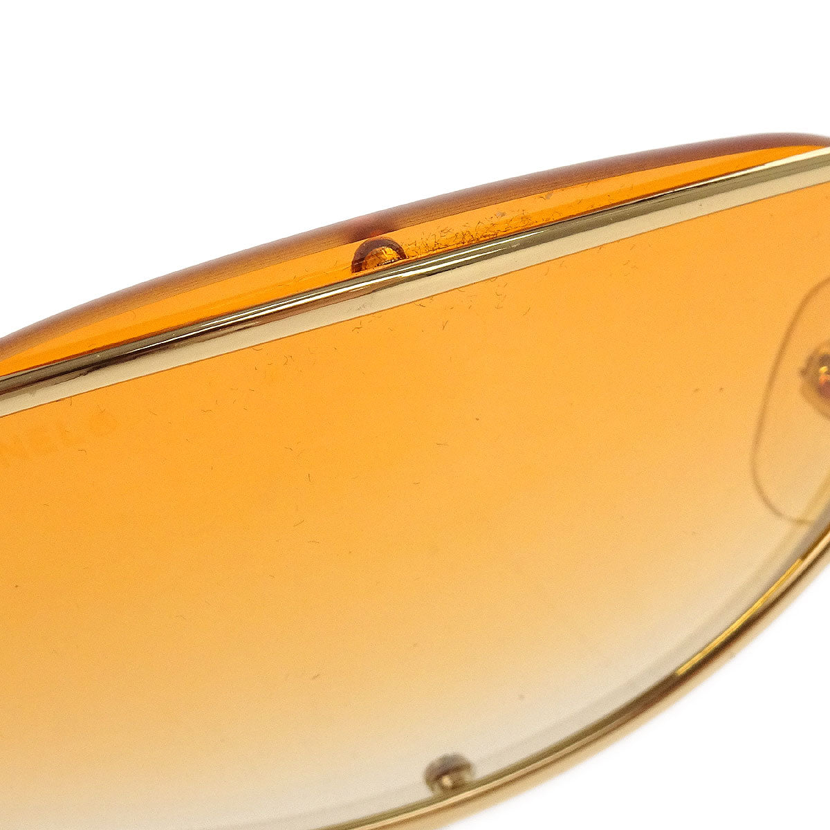 Chanel Sunglasses Eyewear Orange Small Good