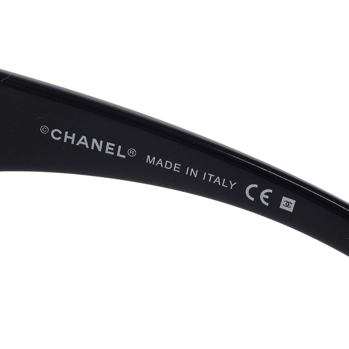 Chanel Sunglasses Eyewear Black Small Good