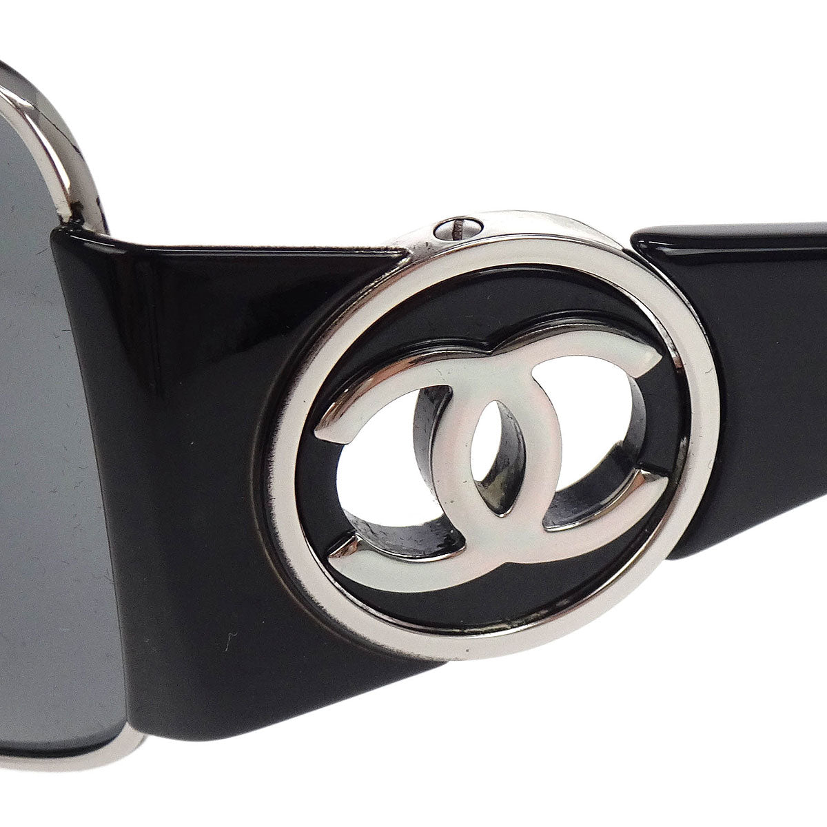 Chanel Sunglasses Eyewear Black Small Good