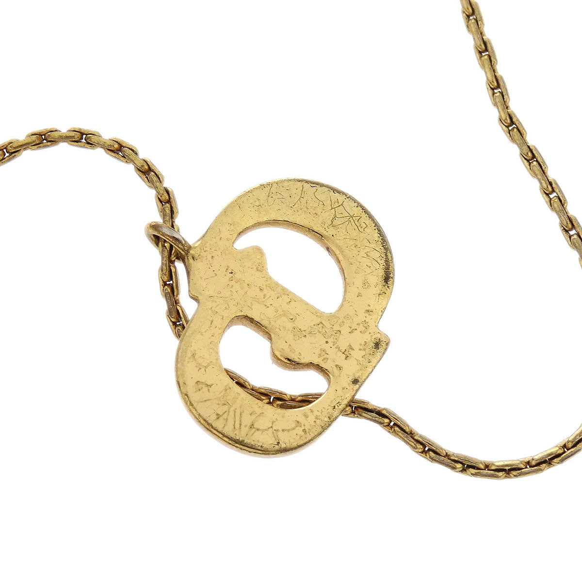 Christian Dior Necklace Pendant Gold
