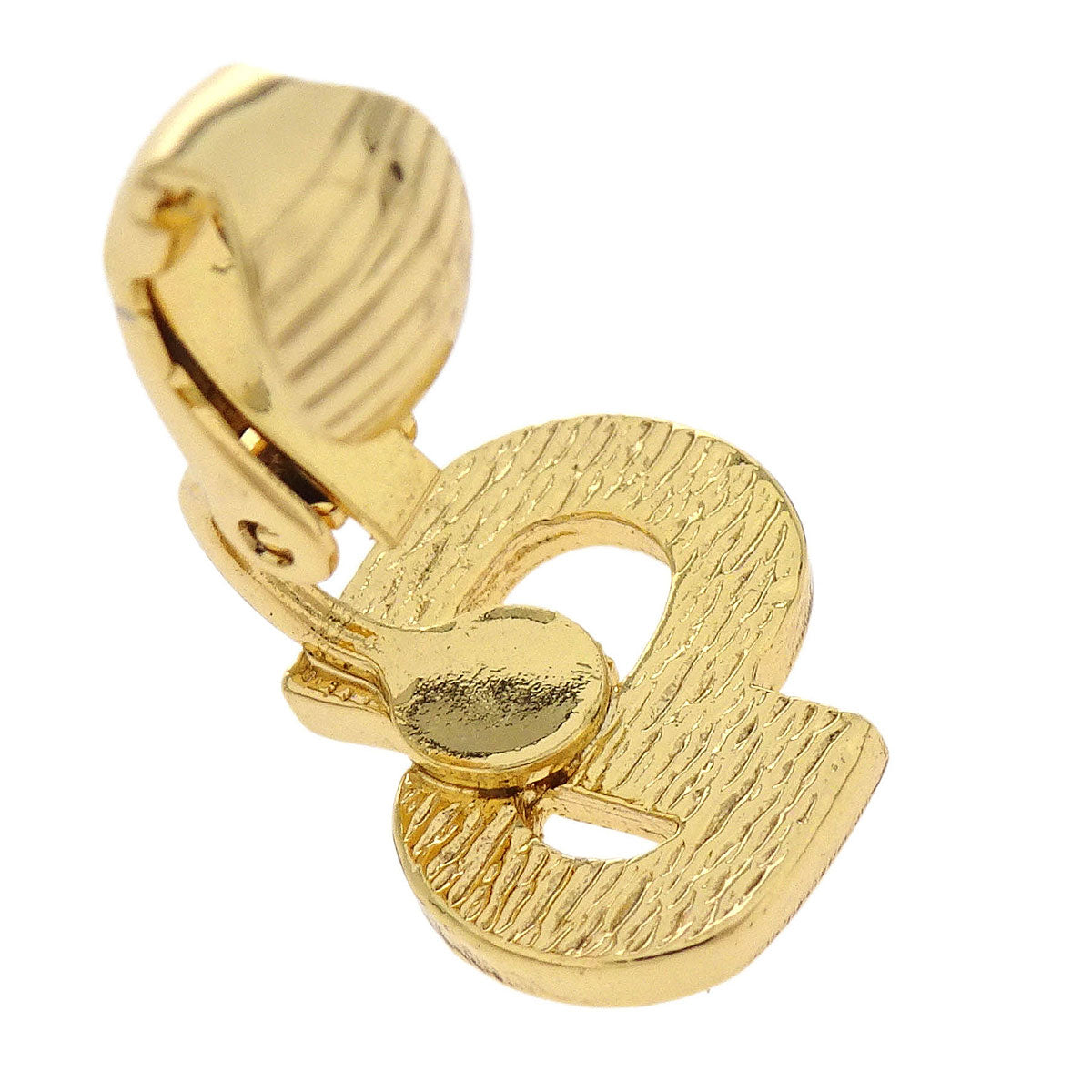 Christian Dior Earrings Clip-On Gold