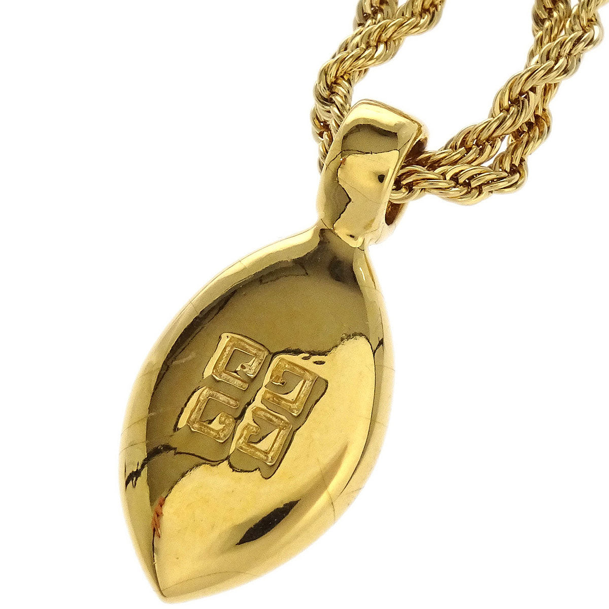 Givenchy Gold Chain Pendant Necklace