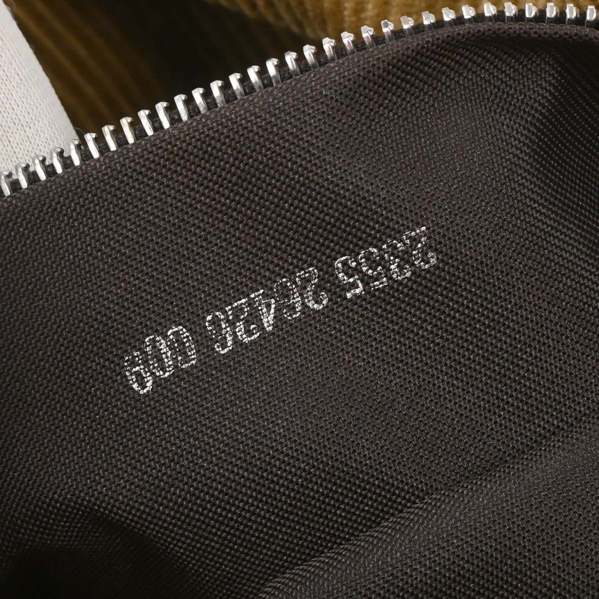 Fendi Brown Corduroy Handbag