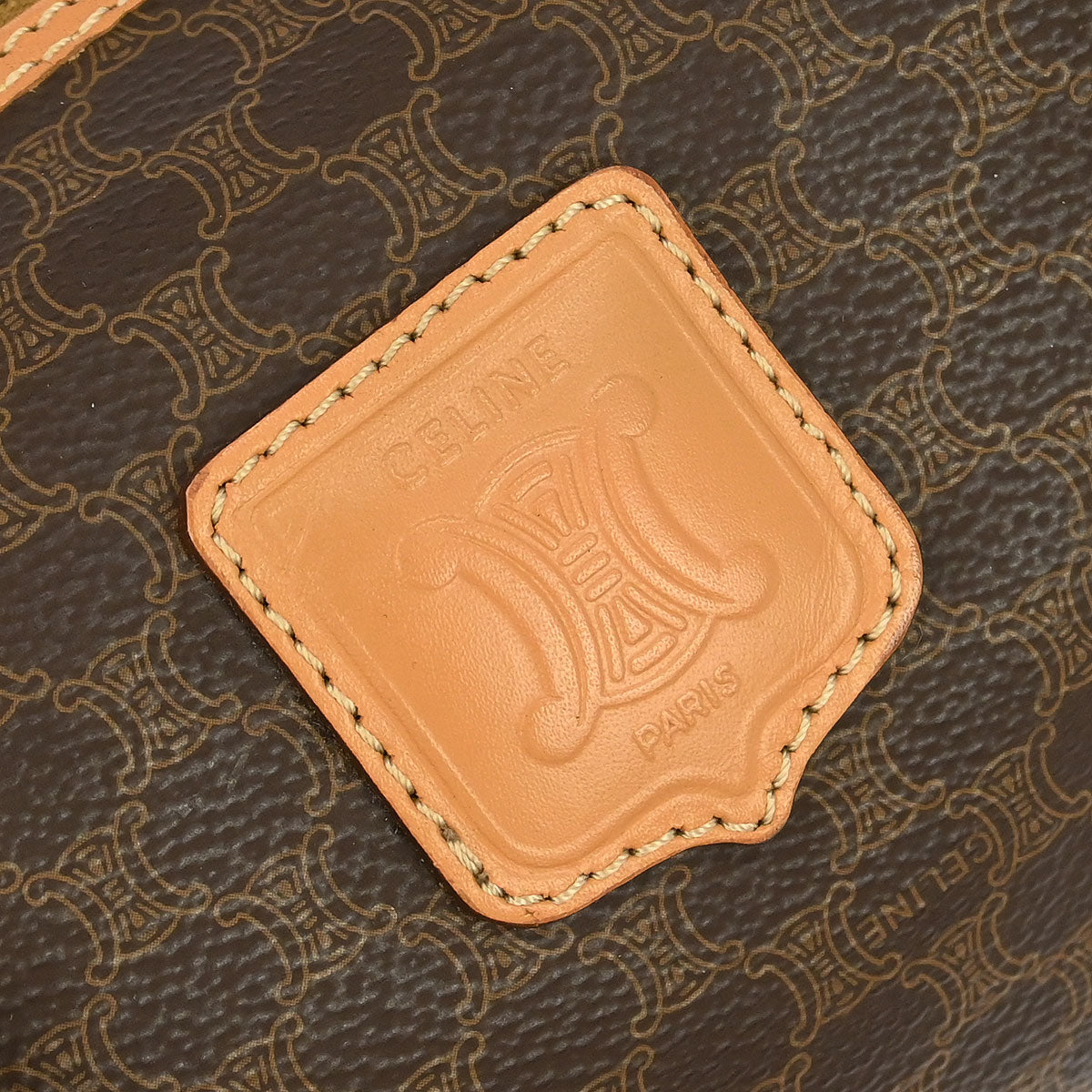 Celine Brown Macadam Handbag