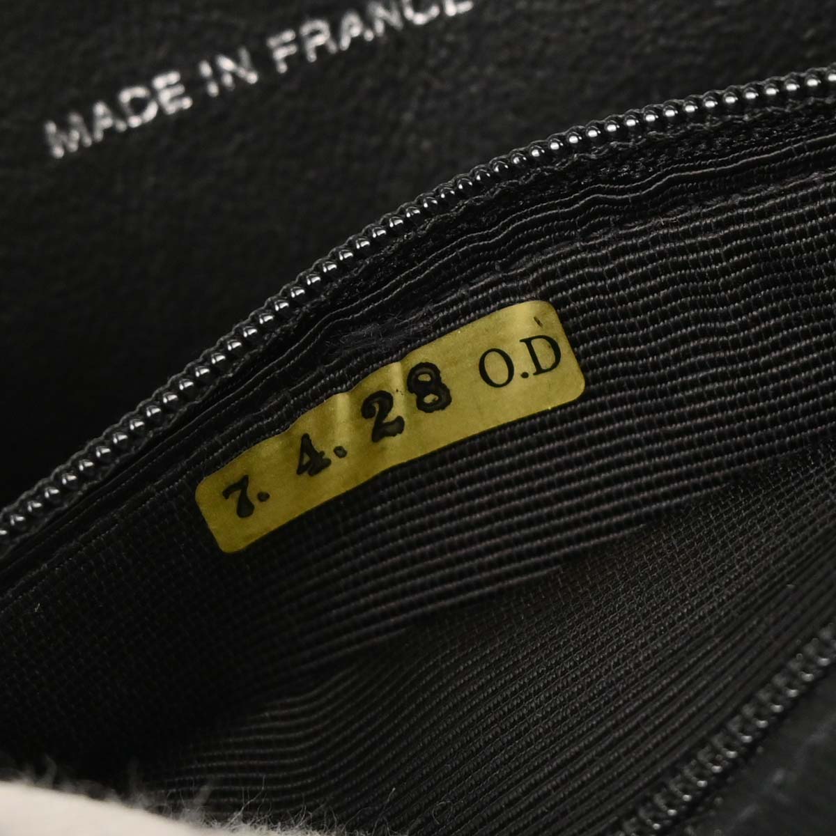 Chanel Black Cotton Handbag