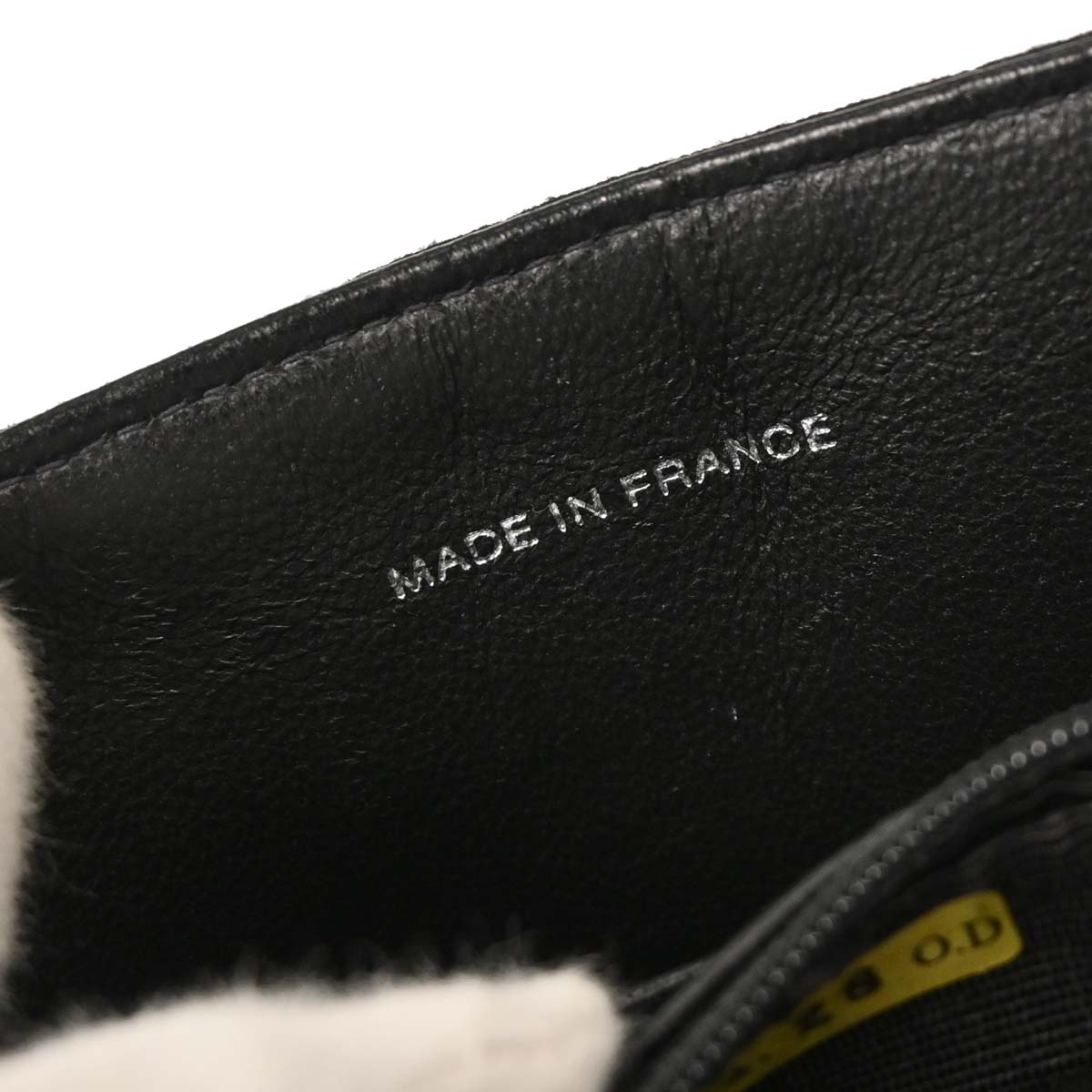 Chanel Black Cotton Handbag
