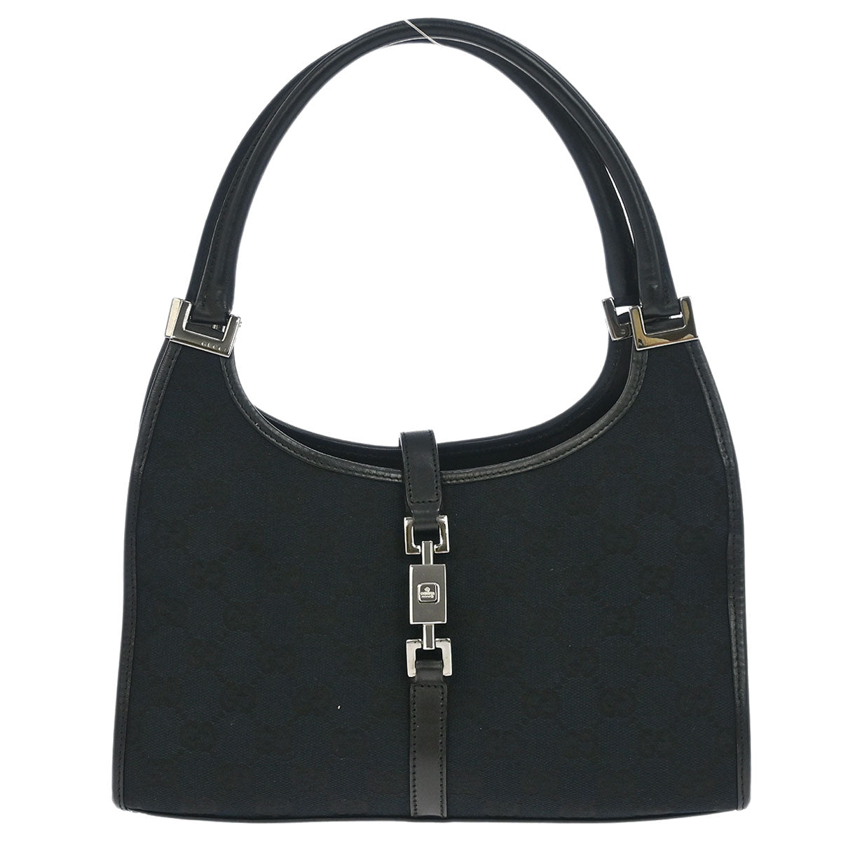 Gucci Black GG Jackie Handbag