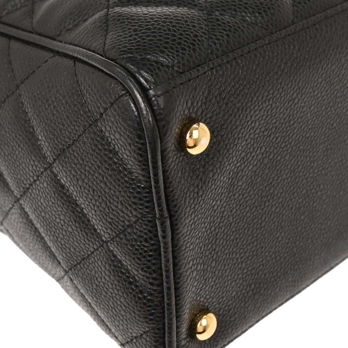Chanel Black Calfskin Bowling Bag