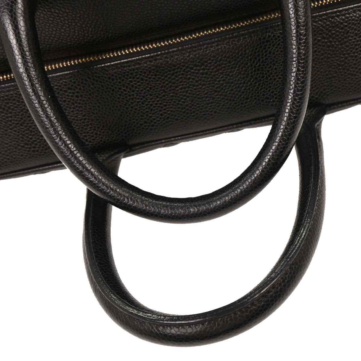 Chanel Black Calfskin Bowling Bag