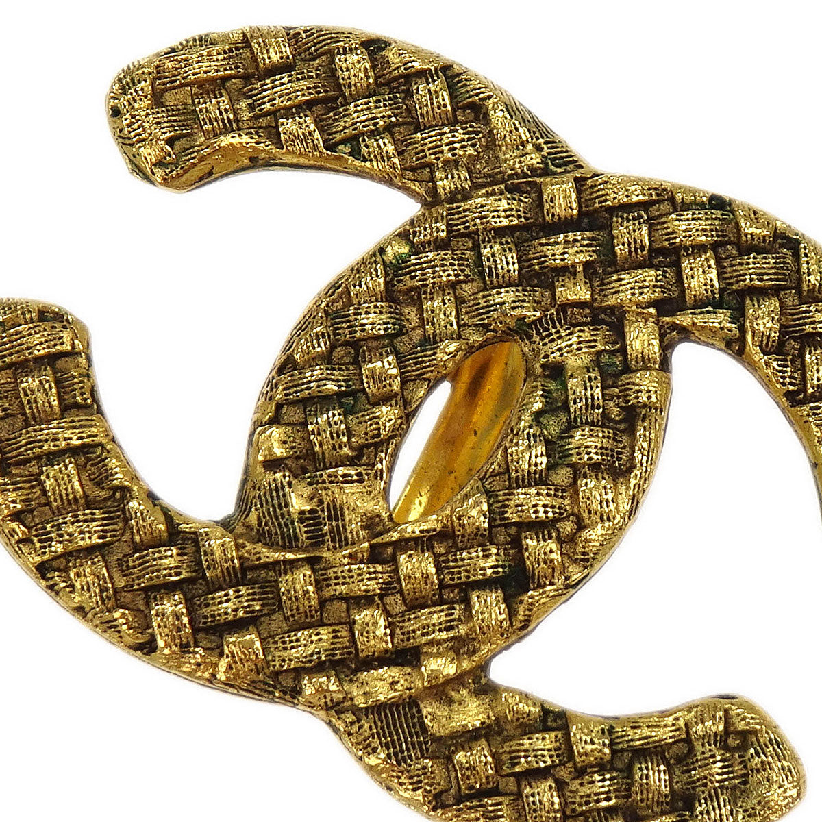 Chanel Gold CC Earrings Clip-On 2878/29