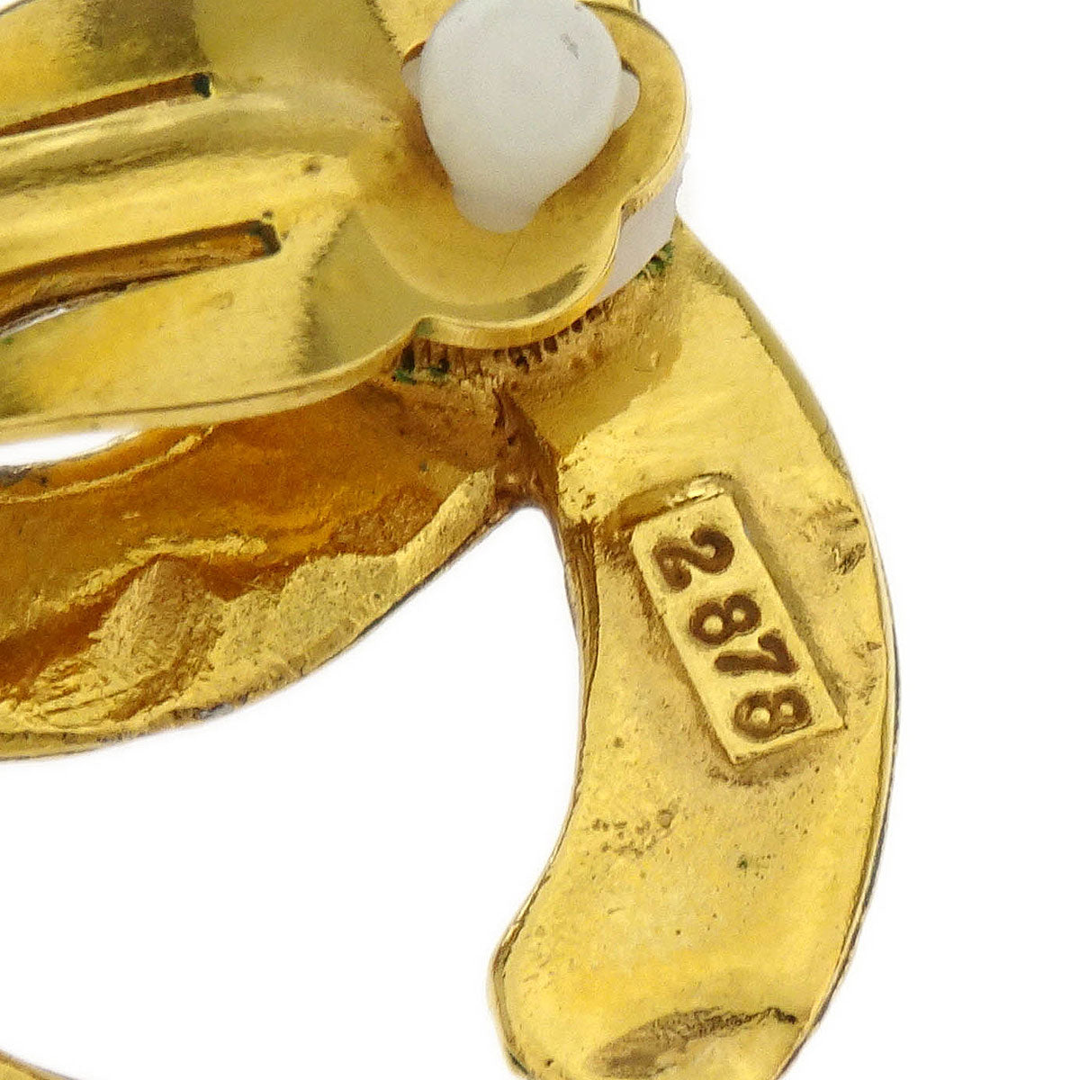Chanel Gold CC Earrings Clip-On 2878/29