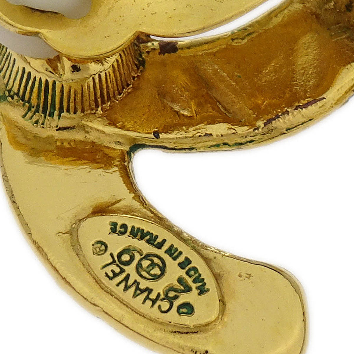 Chanel Gold CC Earrings Clip-On 2878/29