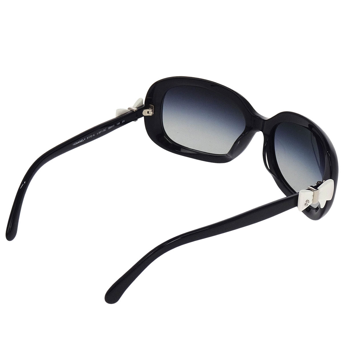 Chanel Sunglasses Eyewear Black Small Good