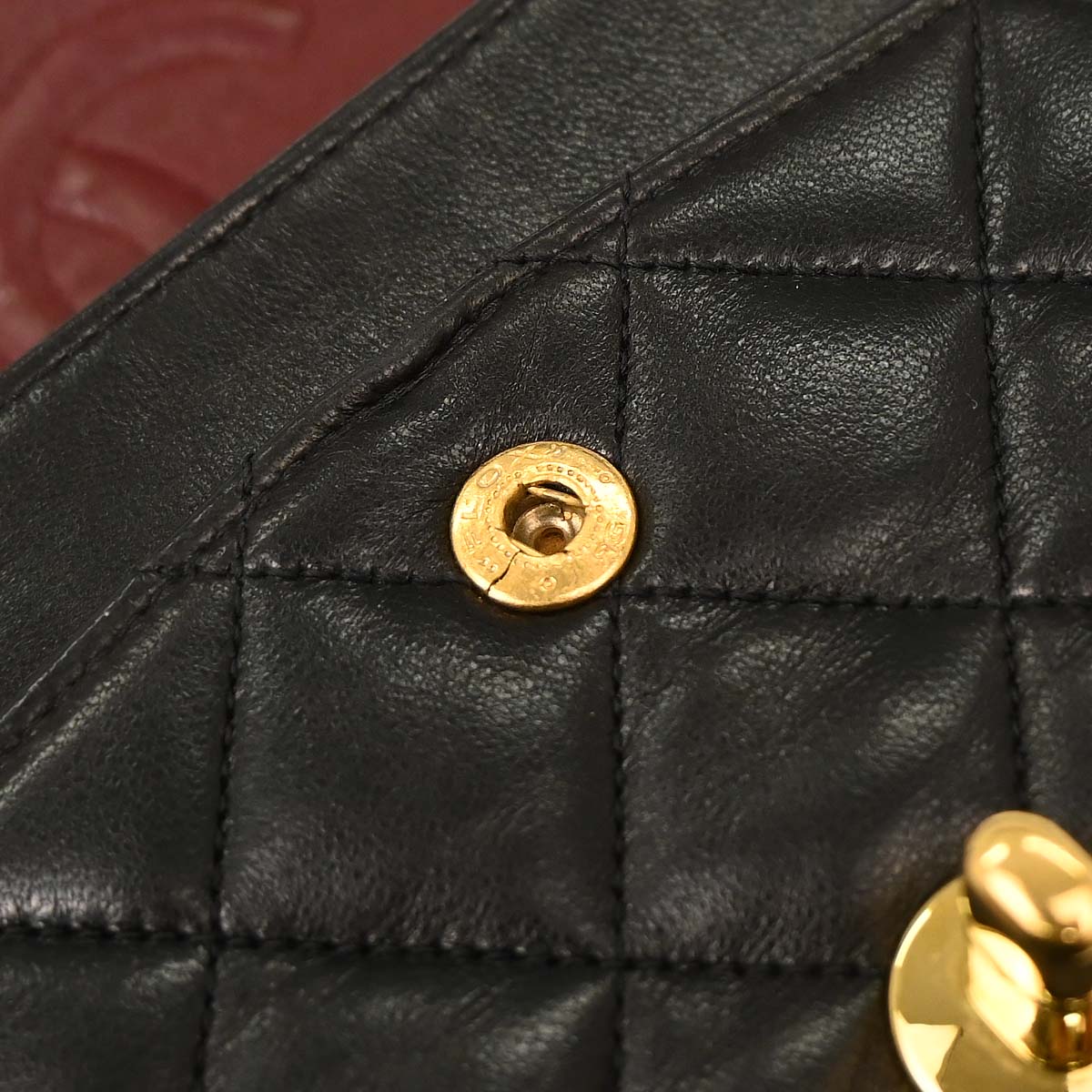 Chanel Black Lambskin Small Classic Double Flap Shoulder Bag