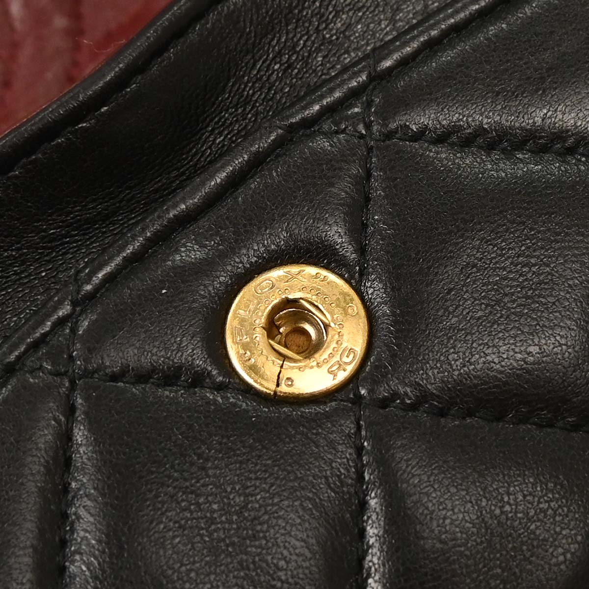 Chanel 1994-1996 Black Lambskin Small Classic Double Flap Shoulder Bag