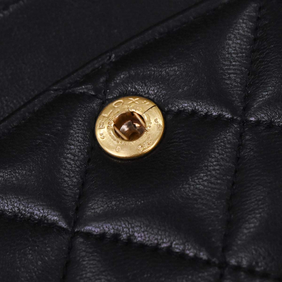 Chanel Black Lambskin Medium Classic Double Flap Shoulder Bag