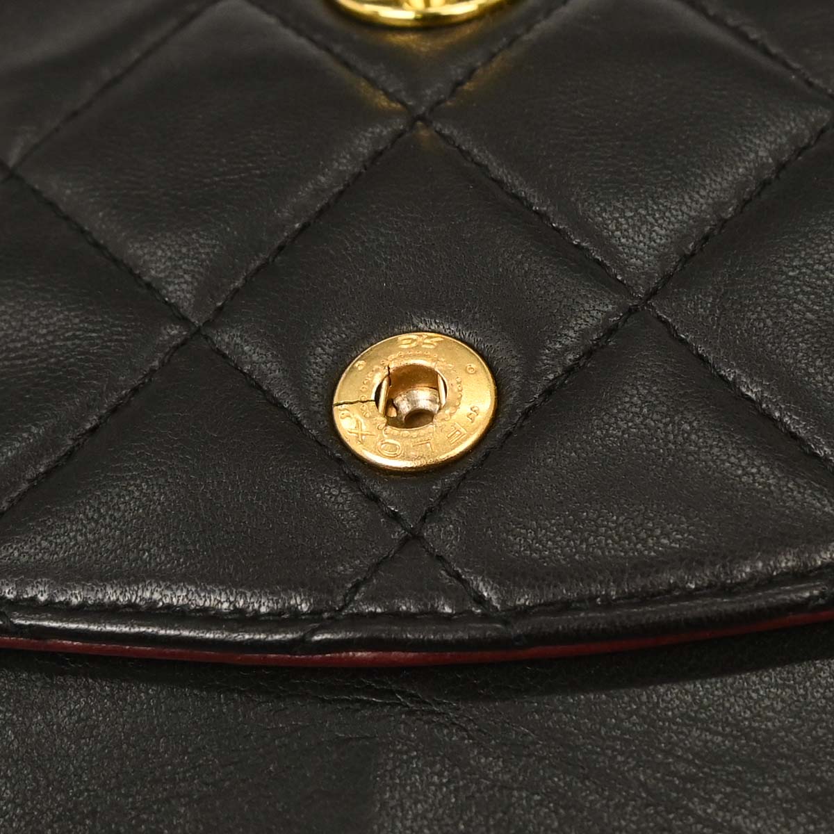 Chanel Black Lambskin Medium Classic Double Flap Shoulder Bag