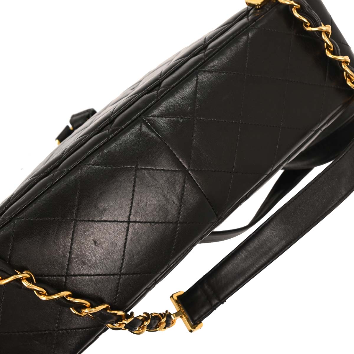 Chanel Black Lambskin Backpack
