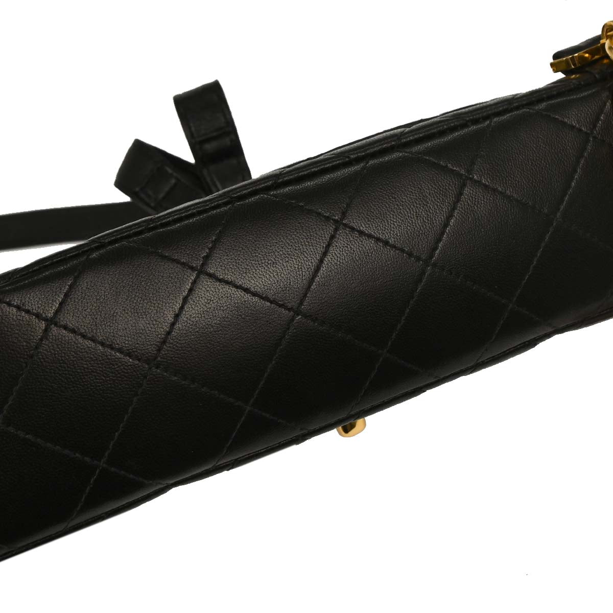 Chanel Black Lambskin Backpack