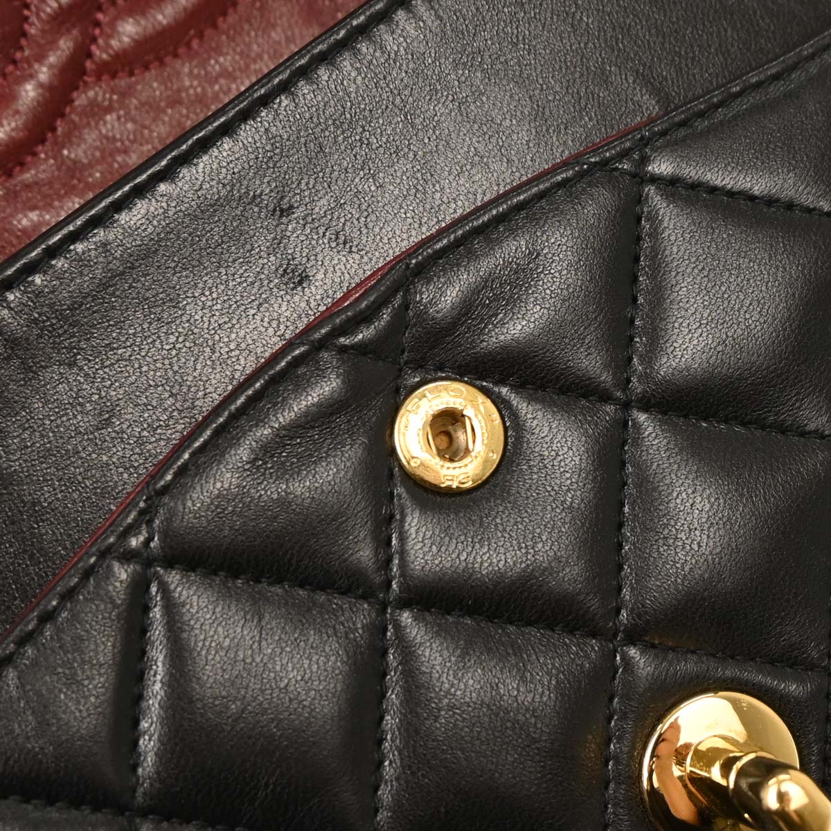 Chanel Black Lambskin Medium Classic Double Flap Shoulder Bag