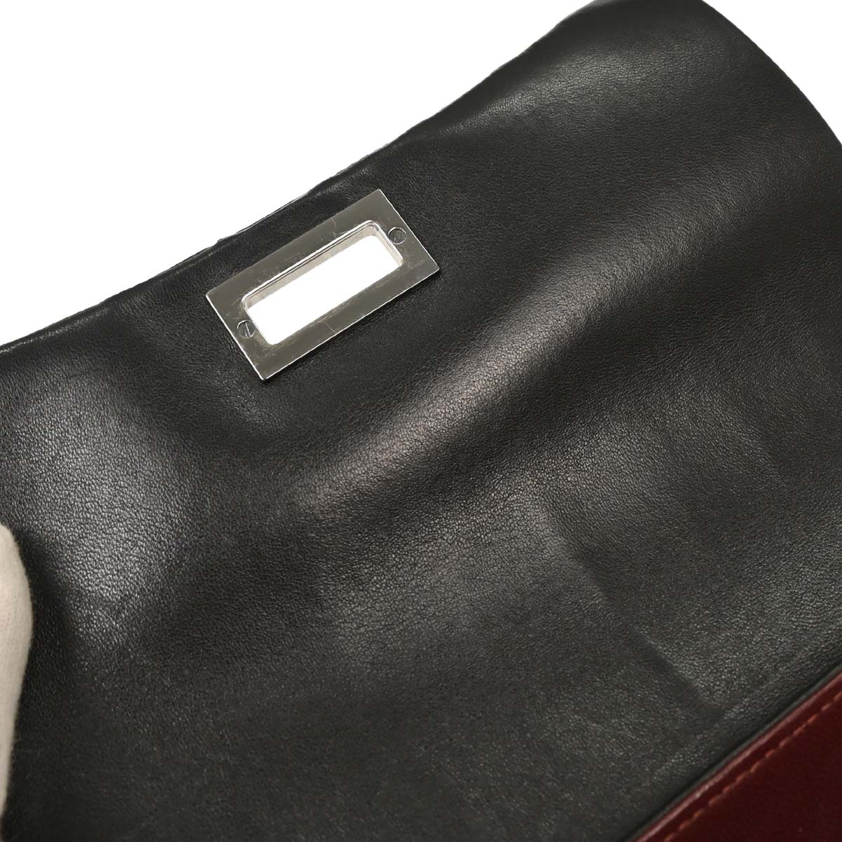 Chanel Black Lambskin Mademoiselle Accordion Flap Shoulder Bag
