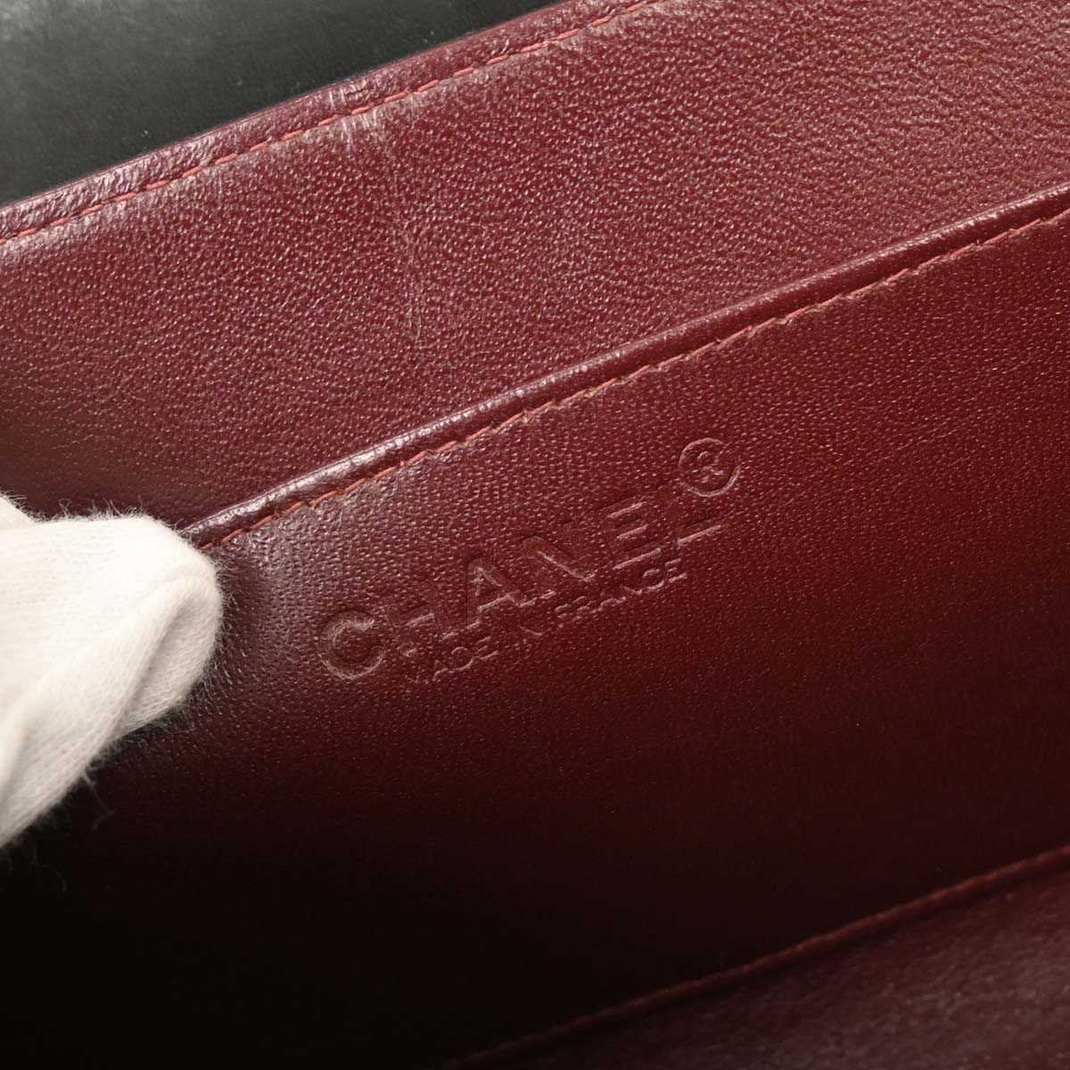 Chanel Black Lambskin Mademoiselle Accordion Flap Shoulder Bag