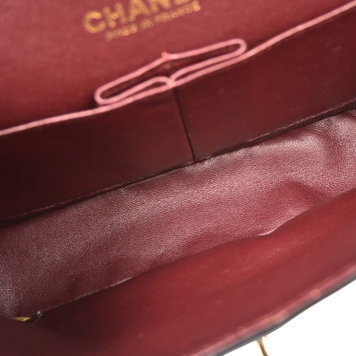 Chanel Black Lambskin Medium Classic Double Flap Shoulder Bag
