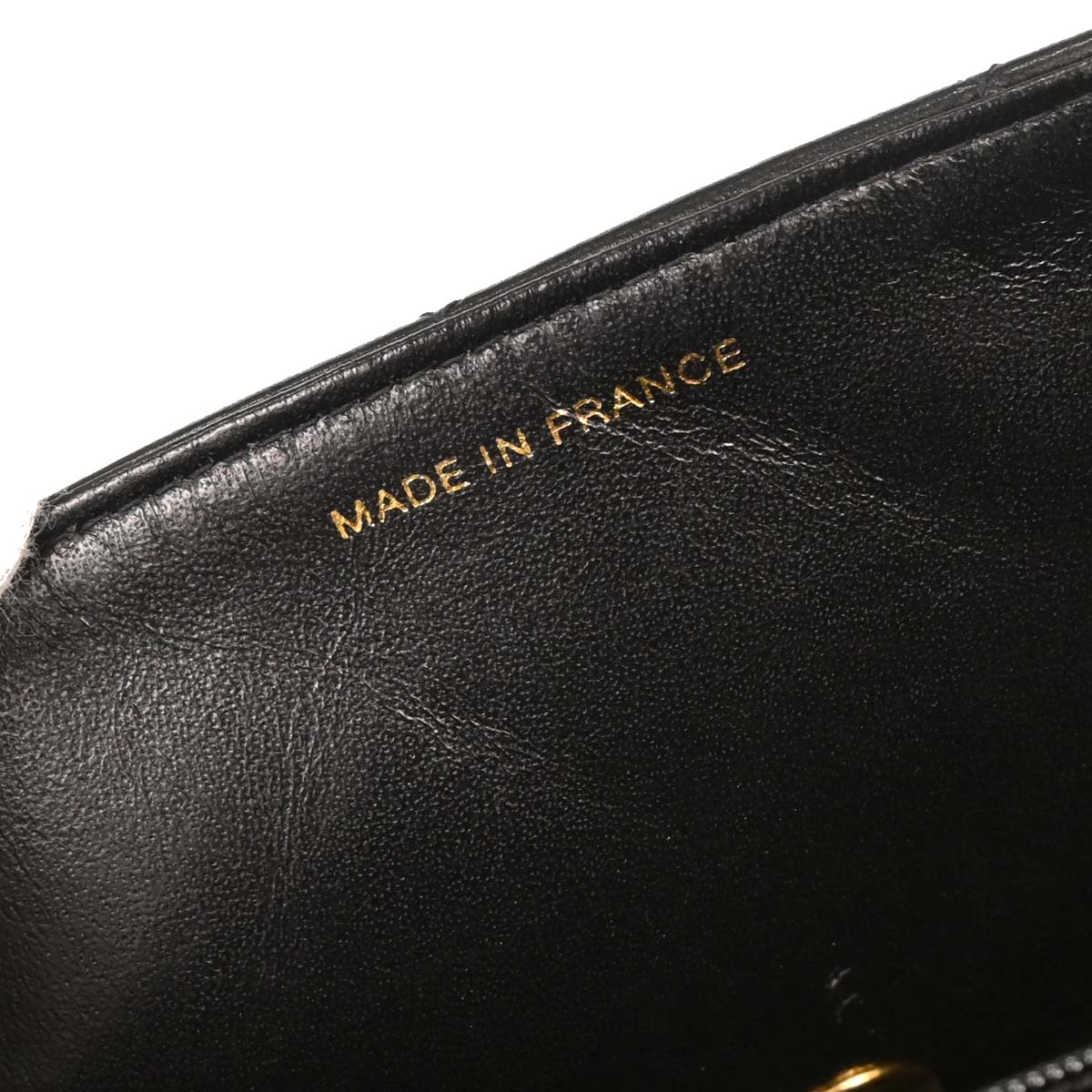 Chanel Black Lambskin Small Diana Shoulder Bag