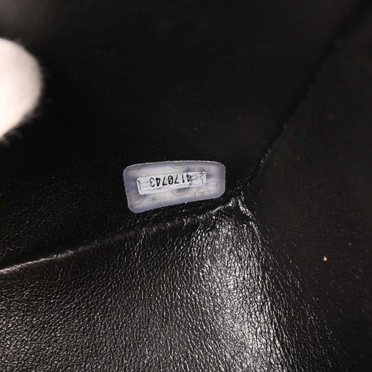 Chanel Black Lambskin Small Diana Shoulder Bag