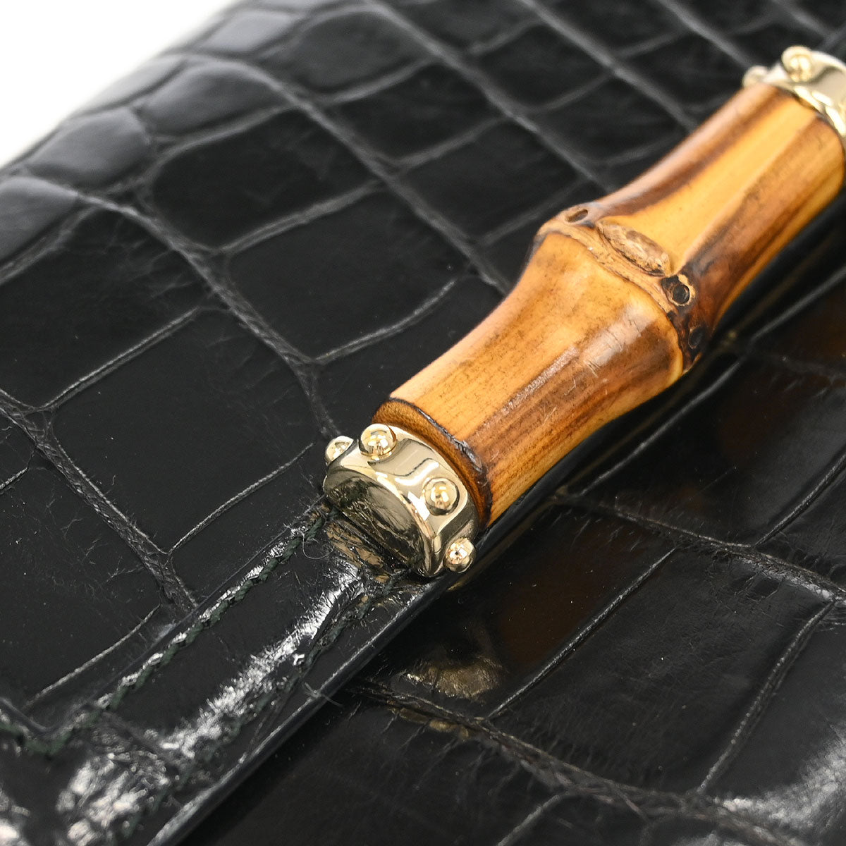 Gucci * Black Crocodile Wallet